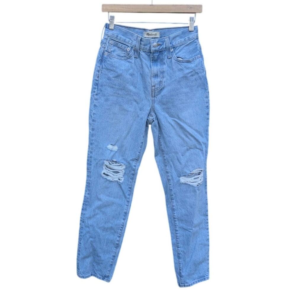 Preppy Madewell the perfect vintage jean boho retro mom jeans high waisted 24